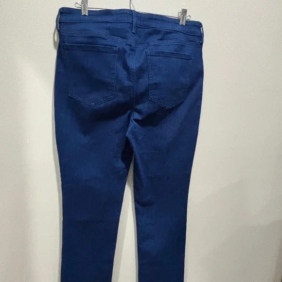 NYDJ Blue Sheri Slim Jeans - 12P - Picture 3 of 5